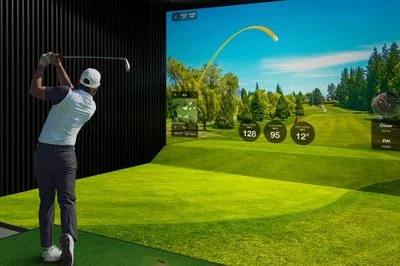 Brigade Savia golf simulator facility
