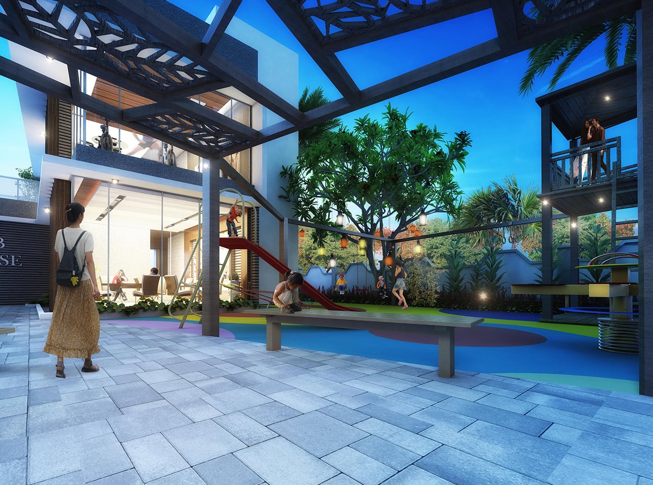 Kids Outdoor Play Area