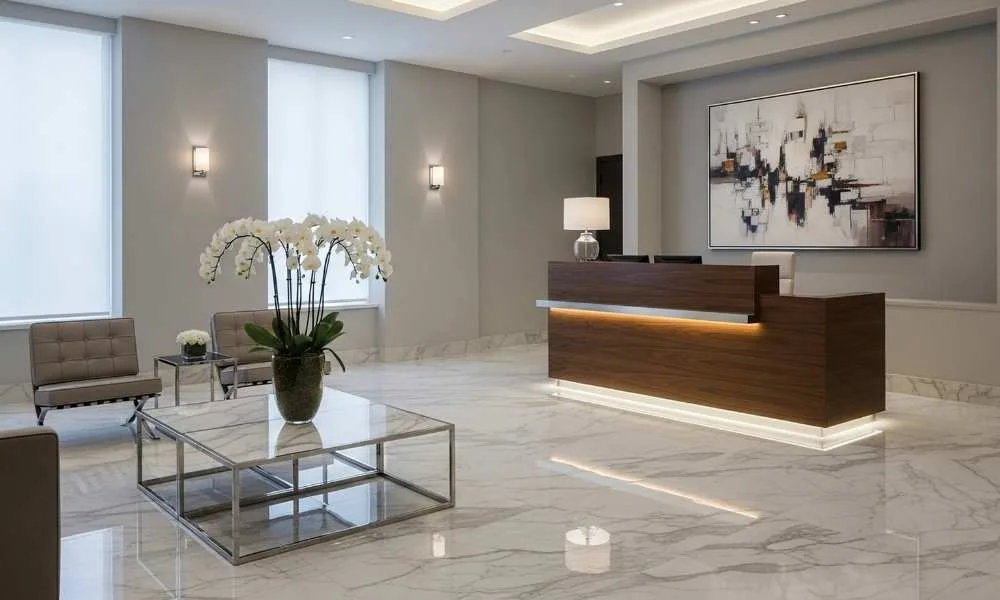 Brigade Savia lobby area